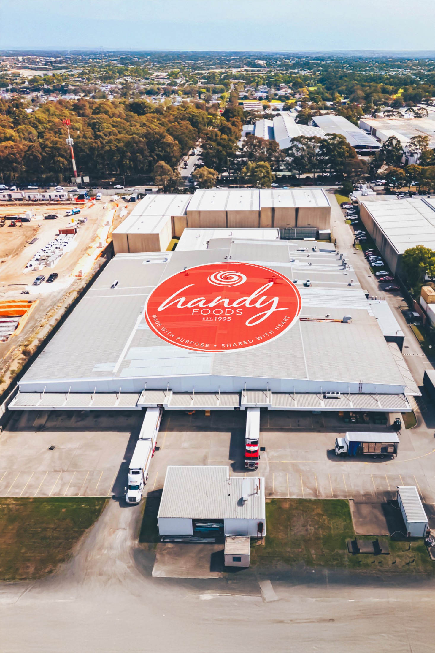 Handy Foods production capability at the Milperra facility